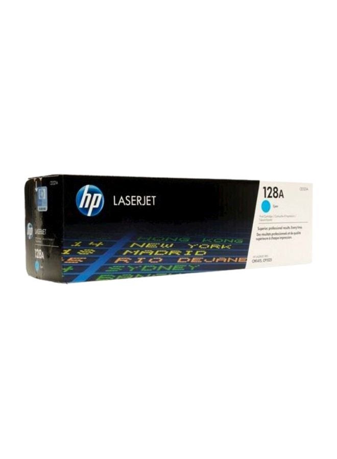 HP 128A Original LaserJet Toner Cartridge Cyan  - Image 3