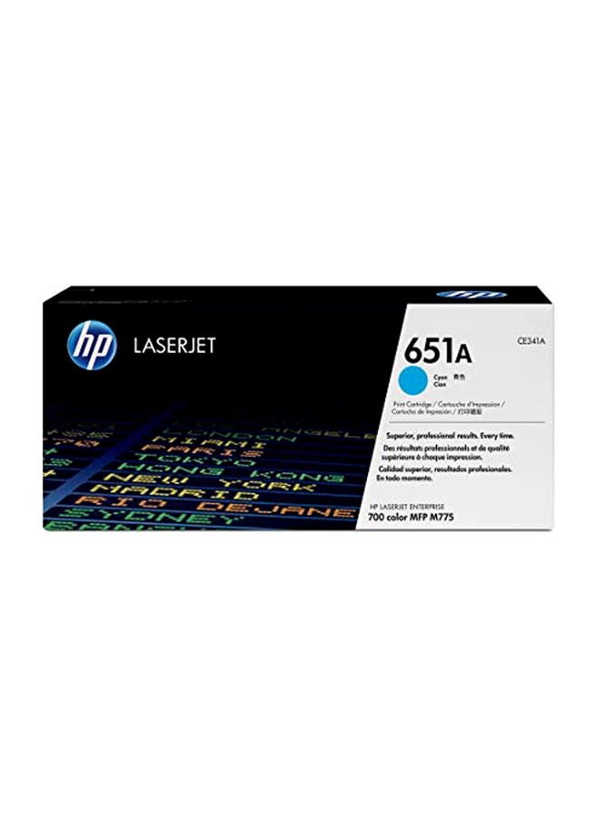 HP 651A LaserJet Toner Cartridge Cyan - Image 2