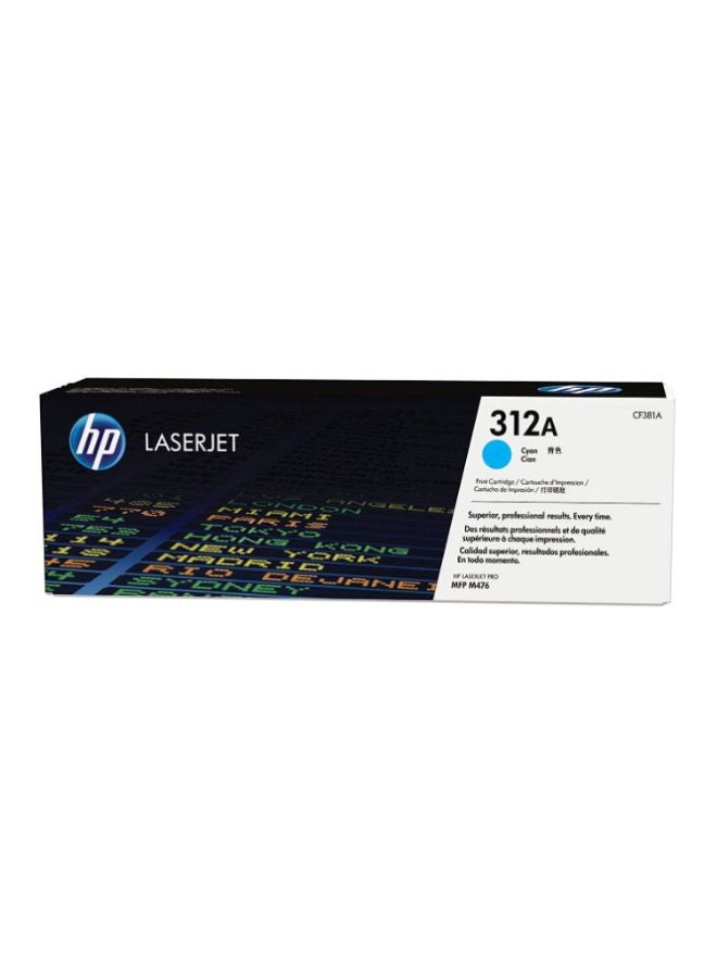 312A Original LaserJet Toner Cartridge Cyan