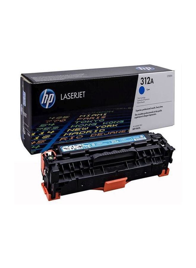 HP خرطوشة حبر 312A أصلية للطابعة ليزر جيت أزرق سماوي - Image 2