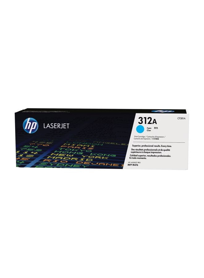 HP خرطوشة حبر 312A أصلية للطابعة ليزر جيت أزرق سماوي - Image 4