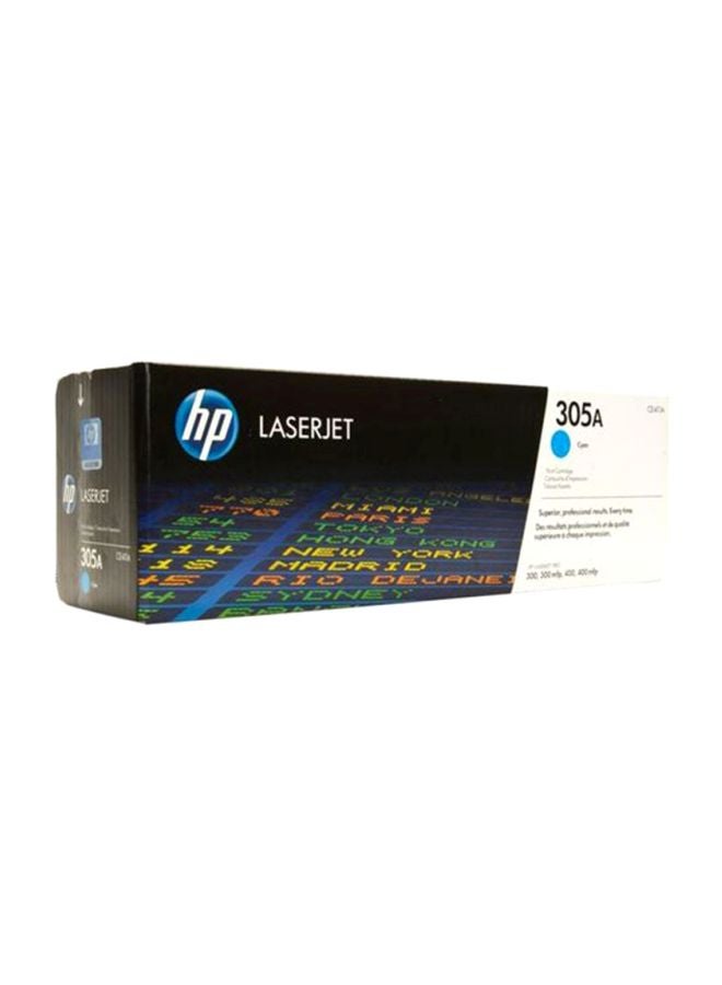 HP 305A Original LaserJet Ink Toner Cartridge Cyan - Image 2