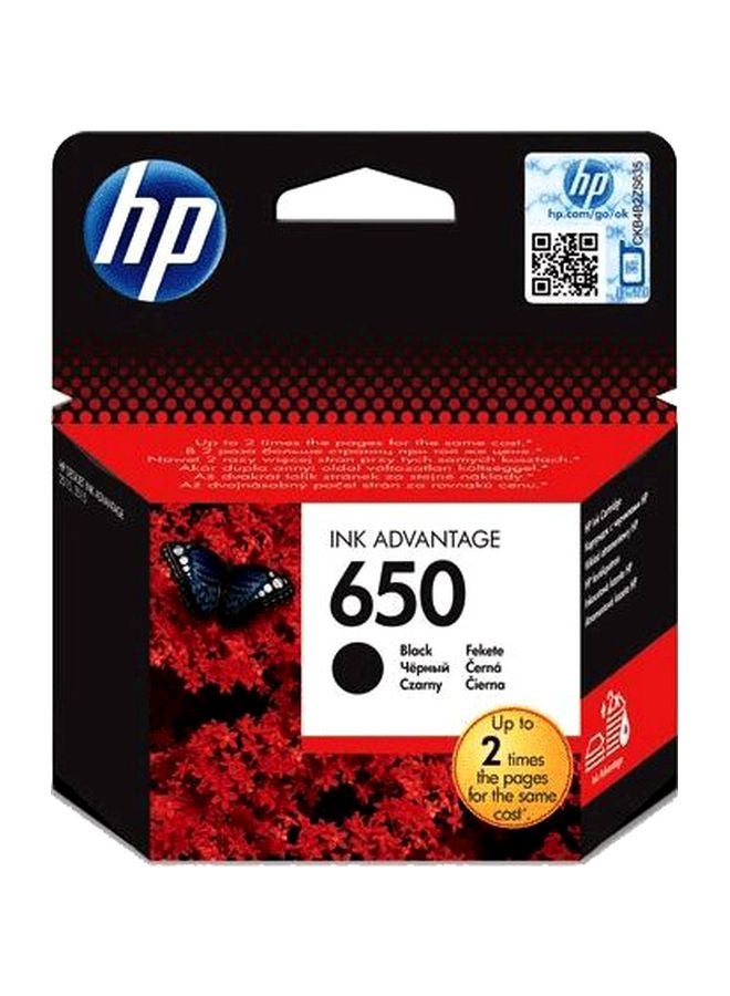 HP 650 Original Ink Advantage Cartridge Black - Image 2