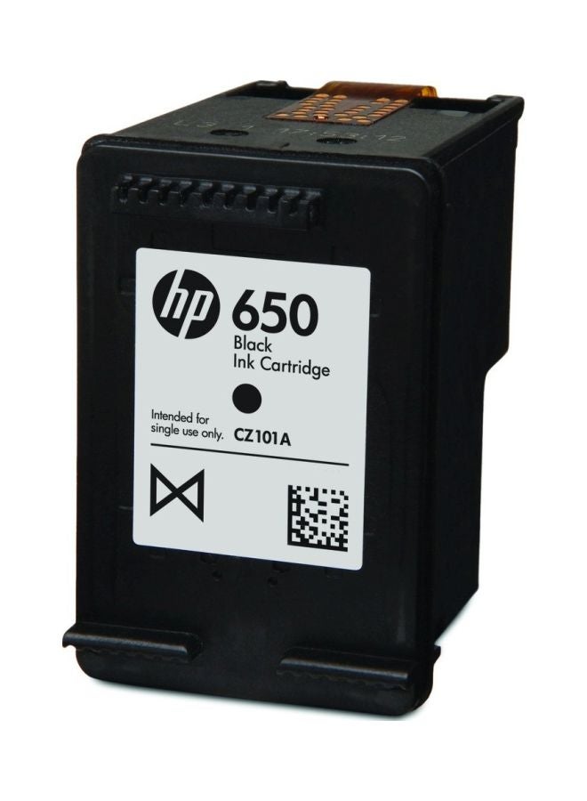 HP 650 Original Ink Advantage Cartridge black  - Image 1