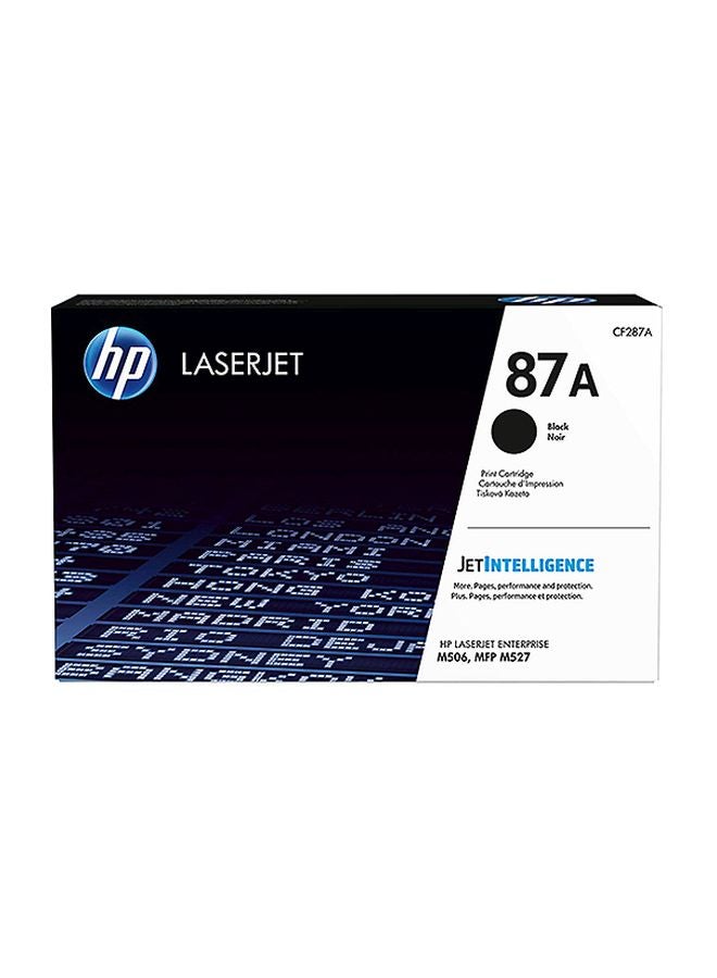 HP خرطوشة حبر 87A لطابعة ليزر جيت أسود - Image 2