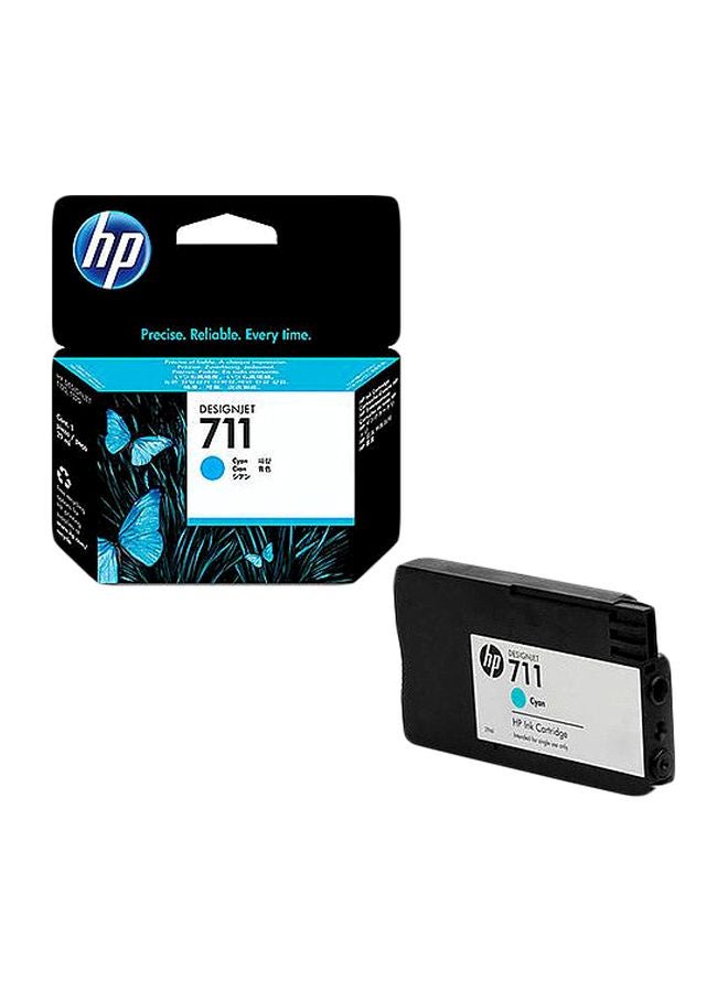HP 711 Dye-Based Toner Cartridge For DesignJet Cyan - Image 1