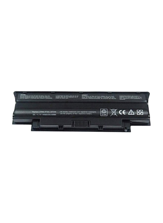 DELL 4400.0 mAh Replacement Laptop Battery For Dell Laptops Black - Image 1