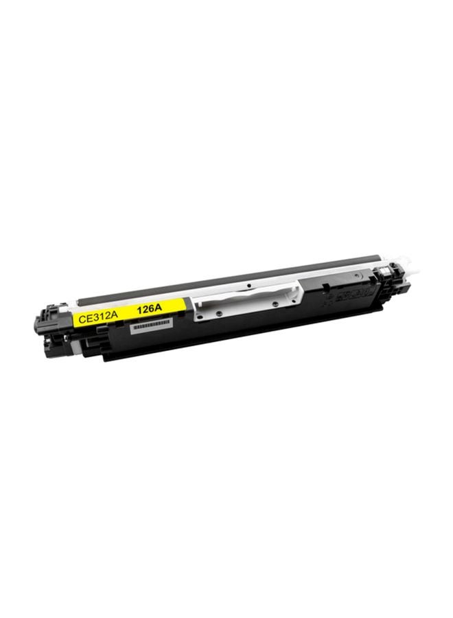 HP 126A Laserjet Toner Print Cartridge Yellow  - Image 1