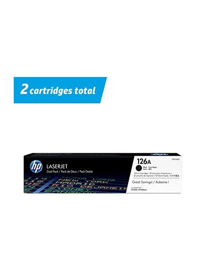 HP 126A Original LaserJet Toner Cartridge Black - Image 2