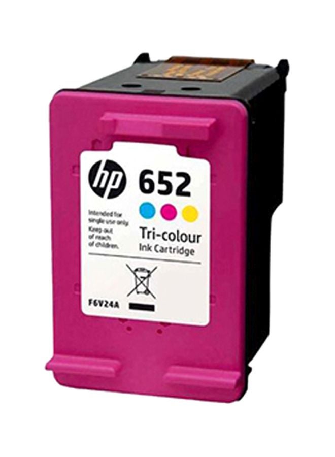 HP 652 Original Ink Cartridge Blue/Yellow/Pink  - Image 1