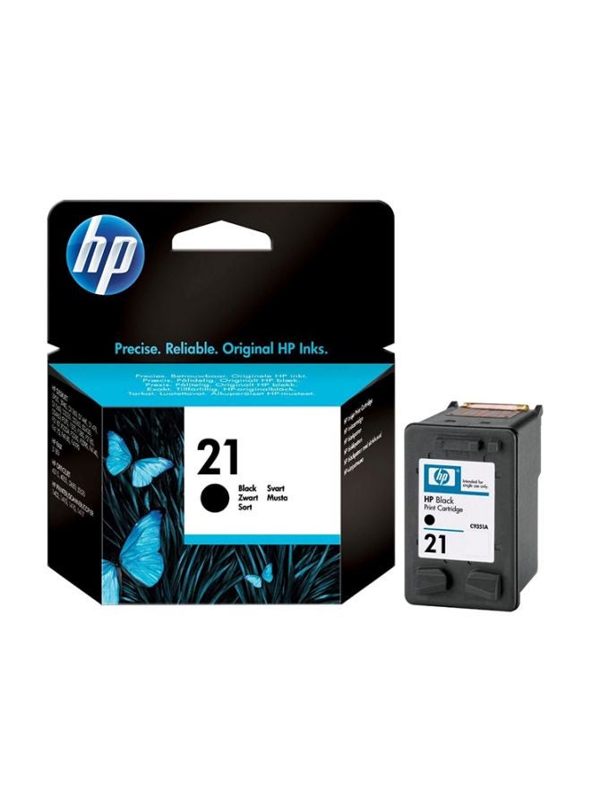 HP - 21 Ink Cartridge Black - Image 1