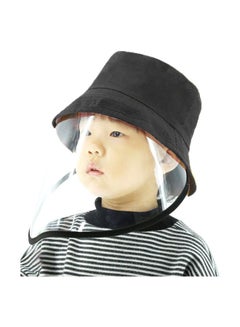 VINSOC Hat With Detachable Face Mask Black/Clear 15x8x5.5centimeter  - Image 3