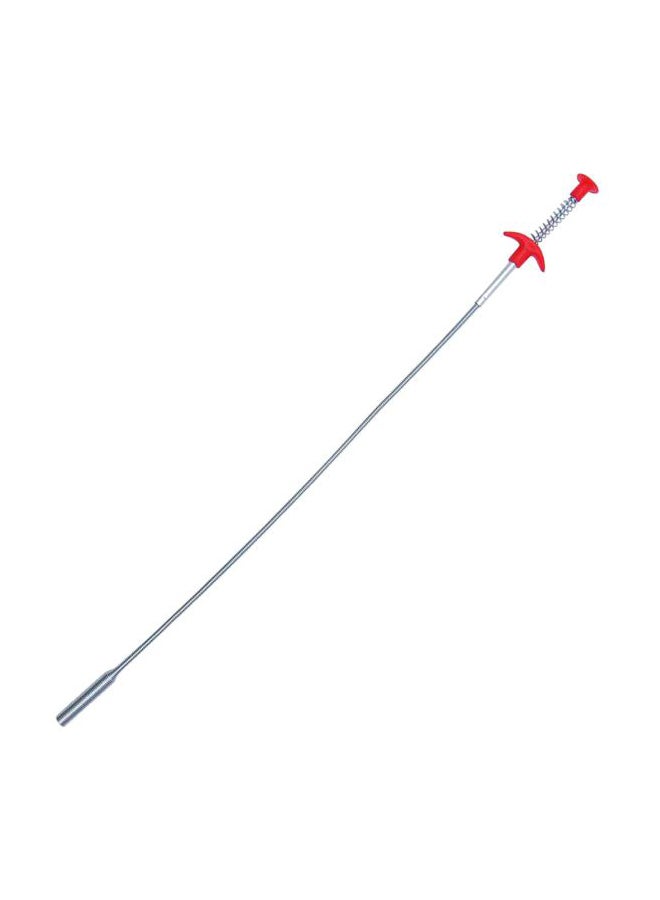 Flexible Grabber Claw Pick Up Reacher Tool Silver/Red 35.4inch - Image 2