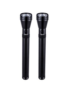 Sanford Pack Of 2 Rechargeable LED Search Light Black 29centimeter 