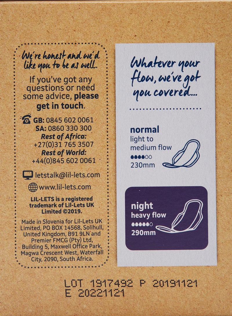 ليل ليتس فوط صحية رفيعة للغاية بأجنحة من 9 قطع - Image 3