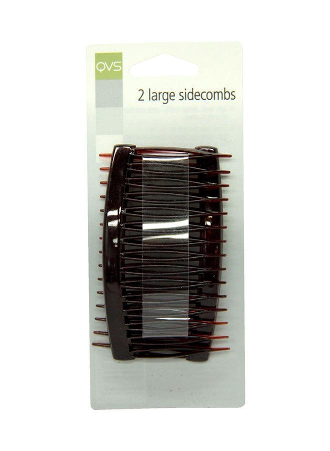 2-Piece Large Side Comb Set Brown - v1585660932/N22429840A_1