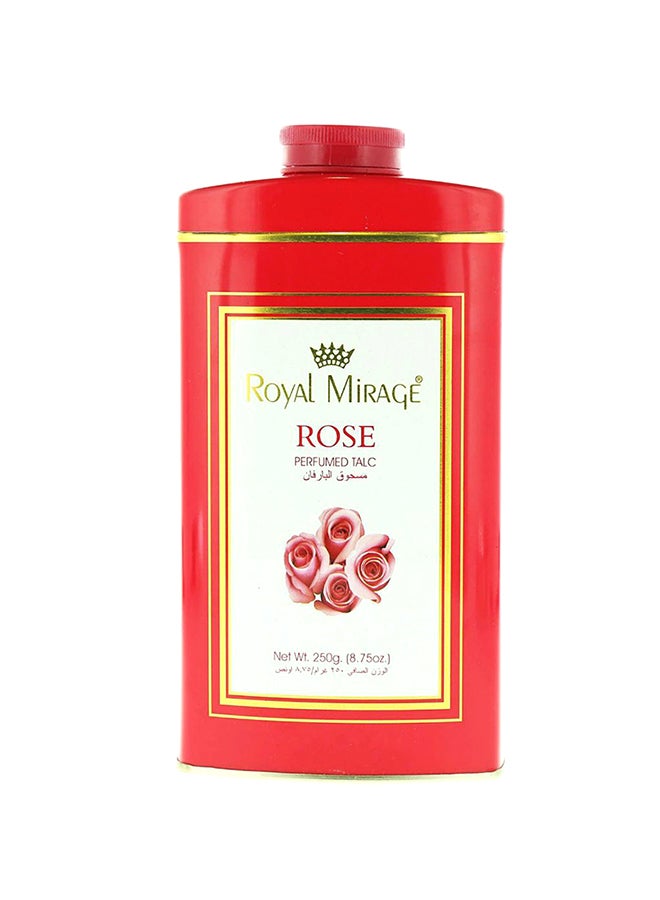 ROYAL MIRAGE - Rose Perfumed Talc Powder 250grams - Image 1