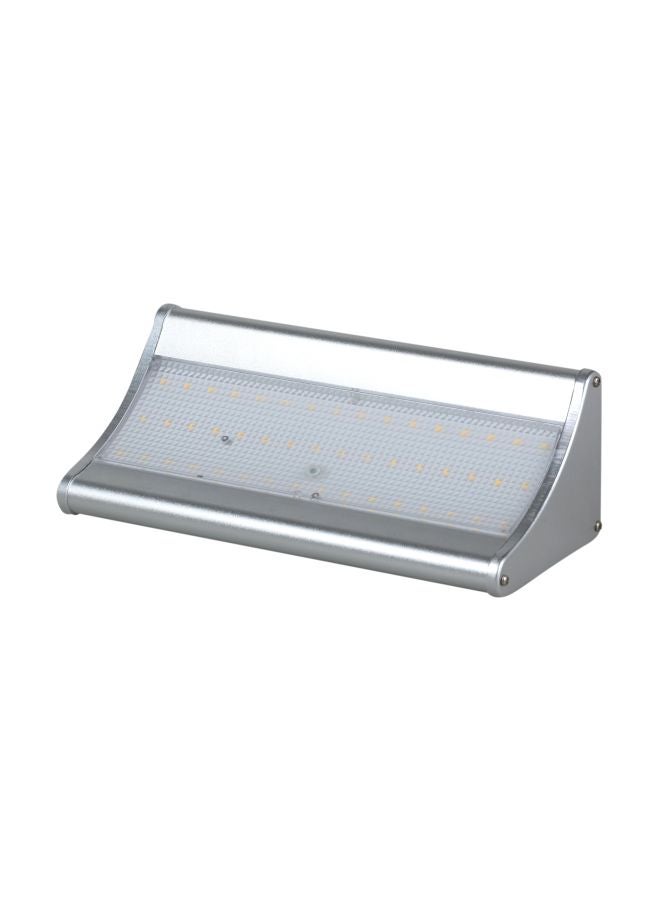 LED Solar Wall Light Silver/Grey 230x105x80mm - v1585661553/N36339125A_1