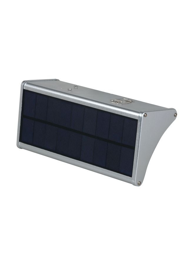 LED Solar Wall Light Silver/Grey 230x105x80mm - v1585661554/N36339125A_2