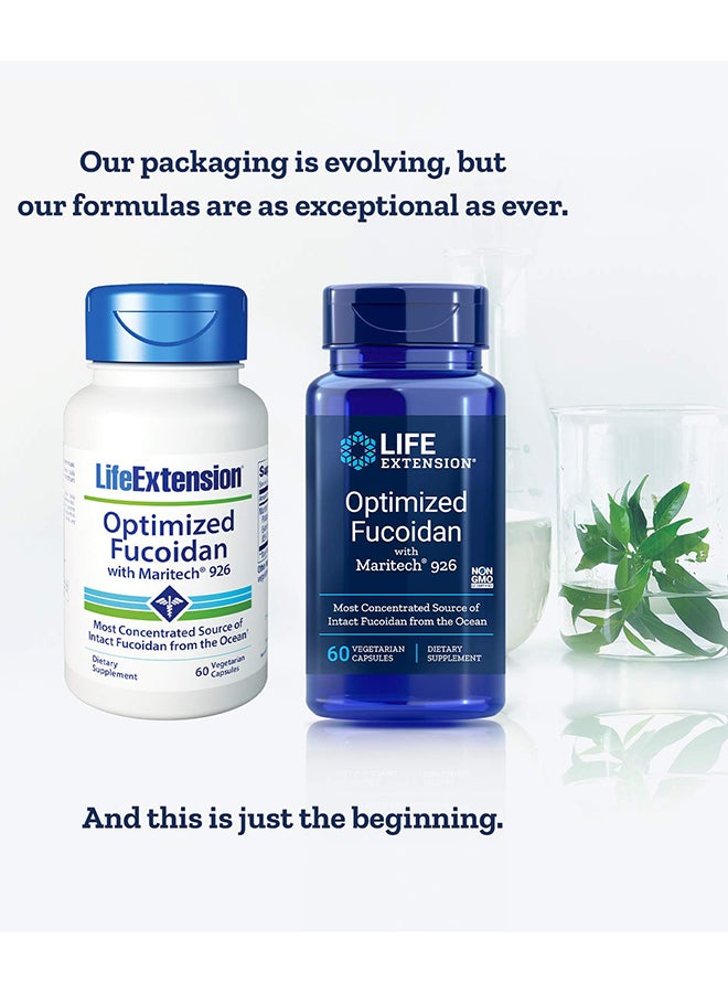 Life Extension Optimized Fucoidan With Maritech 926 - 60 Vegetarian Capsules - Image 3