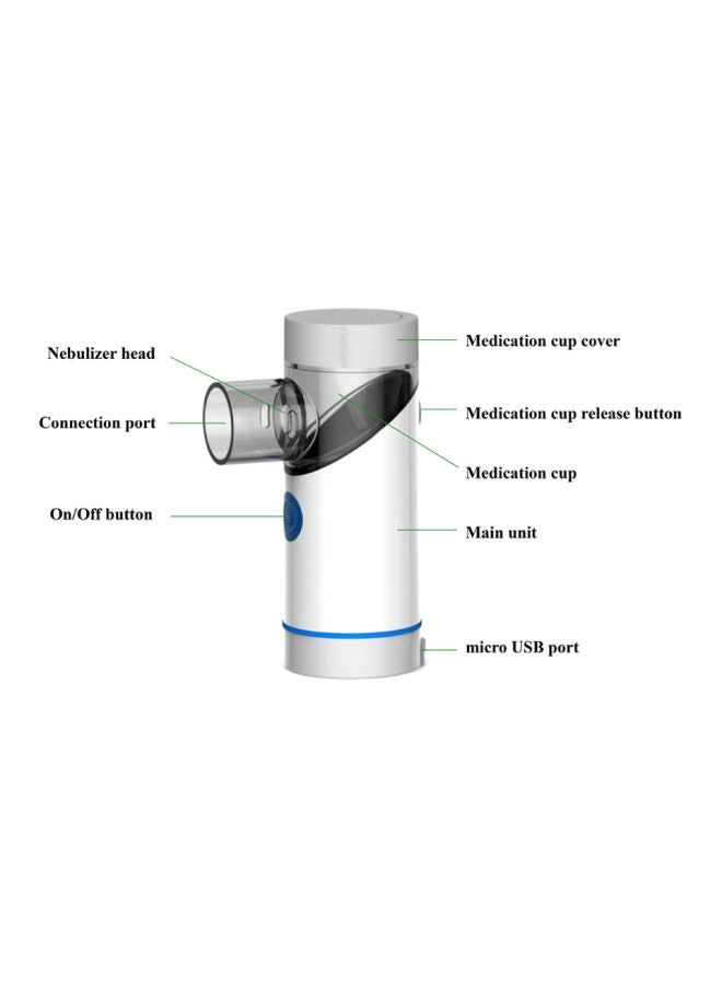 بخاخ تنفس قابل للشحن USB بالموجات فوق الصوتية - Image 4
