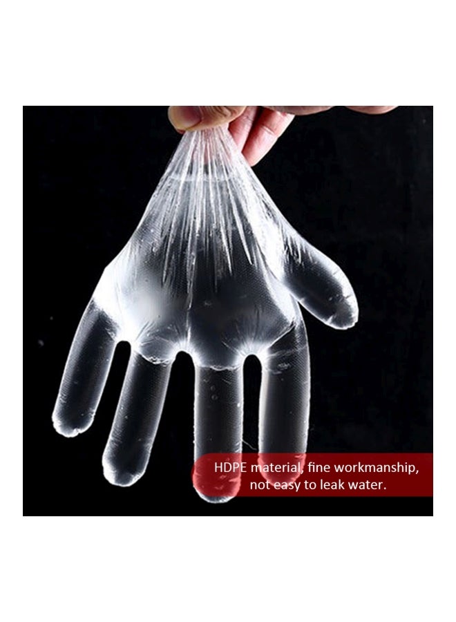 Generic 100-Piece Disposable PE Glove Set - Image 5