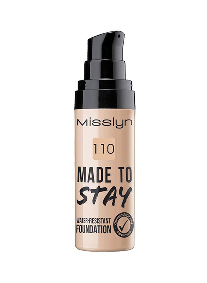 Misslyn Ultimate Stay Make-Up Foundation 110 