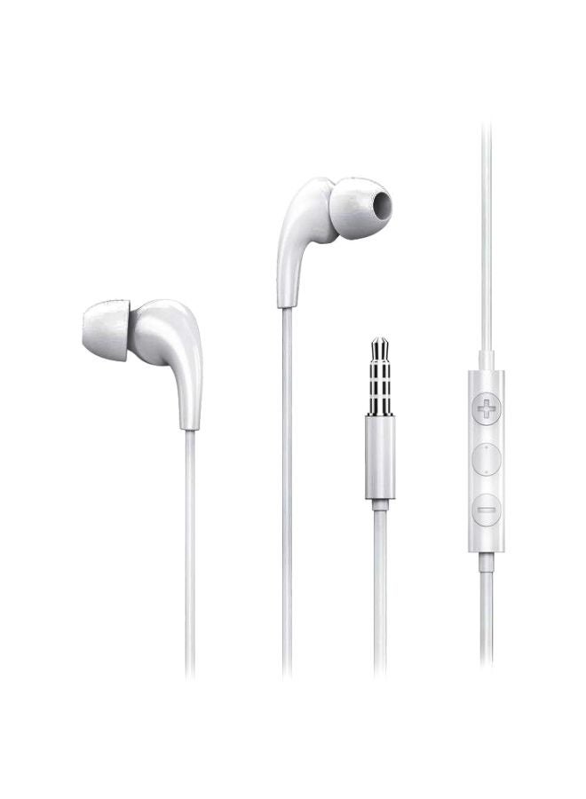 ريماكس سماعات أذن داخلية مع ميكروفون أبيض - Image 1