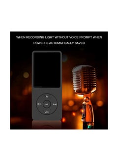 Generic Portable MP3 Music Player H310-B Black  - Image 3