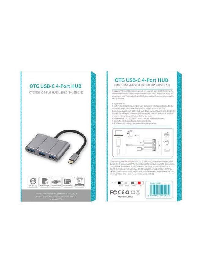 Generic - Type-C To HDMI USB Conversion Cable Adapter Silver - Image 1