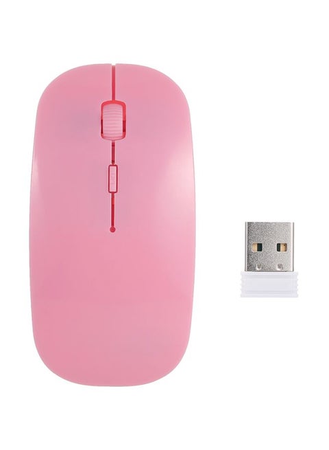Wireless Optical Mouse Pink
