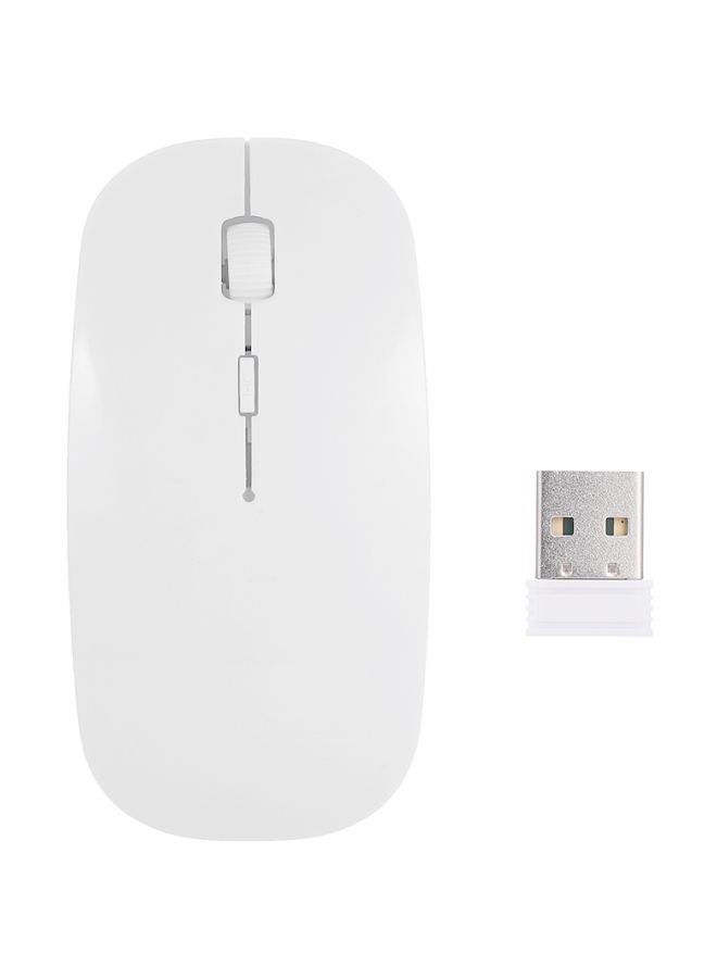 Wireless Optical Mouse White 