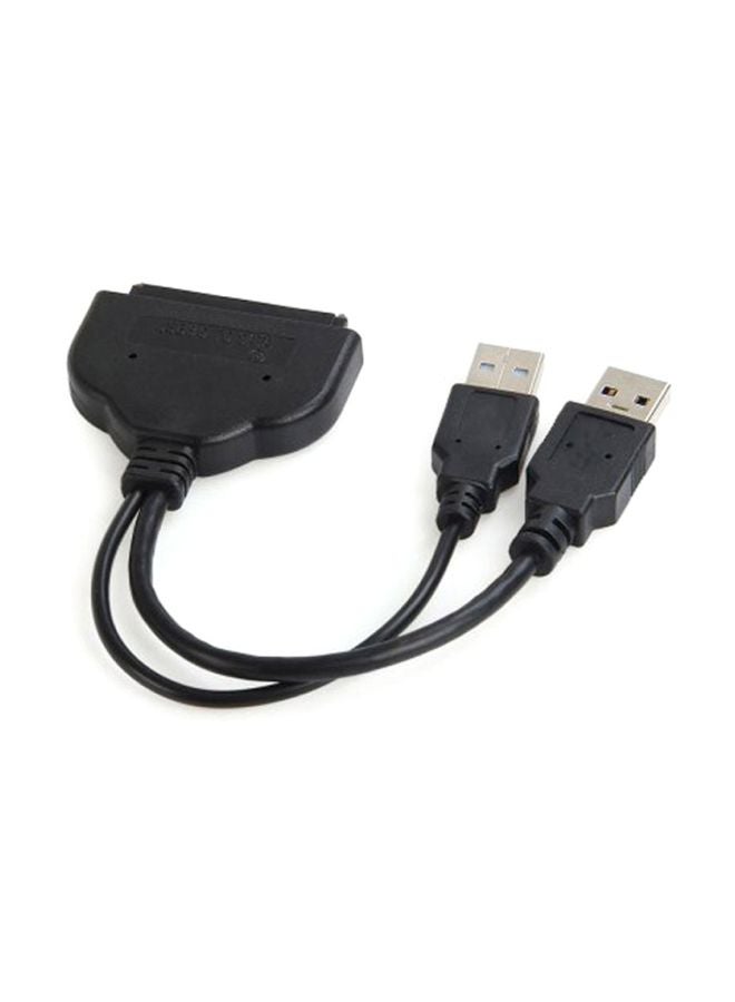 SATA To USB 3.0 Hard Drive Adapter Cable Black