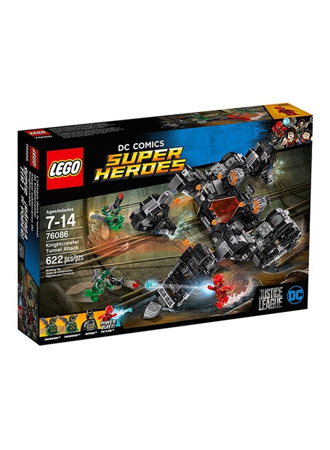 622-Piece Knightcrawler Tunnel Attack Building Toy Set 76086 7+ Years