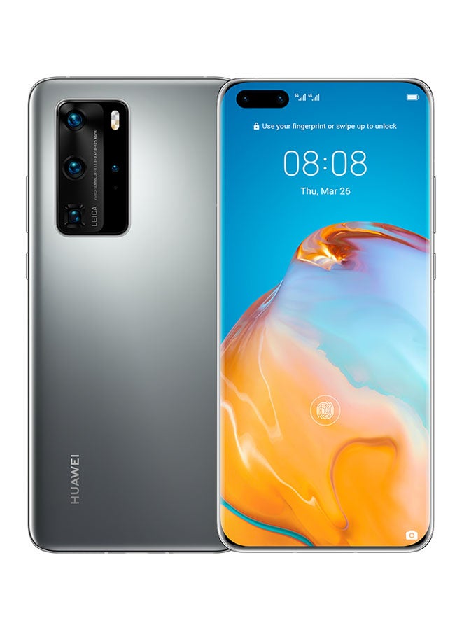 HUAWEI P40 Pro Dual SIM Silver Frost 8GB RAM 256GB 5G  - Image 1