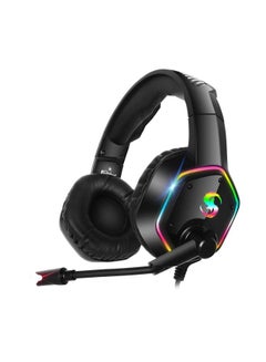 Kubite Wired RGB Light Over-Ear Gaming Headphones With Mic For PS4/PS5/X One/X Series / N Switch/PC  - Image 1