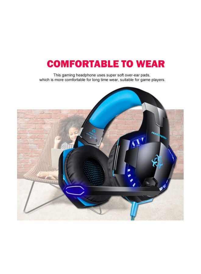 Hunterspider Wired Over-Ear Gaming Headphones With Mic - Image 5