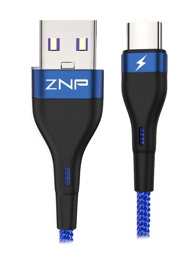 Beauenty Type-C Data Sync And Charging Cable Blue/Black