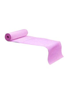 دلما طقم شرشف سرير للاستخدام مرة واحدة مكون من 6 قطع وردي One Size  - Image 1