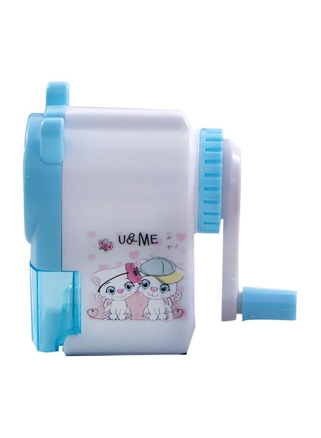 بيوينتي مبراة أقلام سيمبليسيتي مزينة بطبعة رسومات كرتونية أزرق