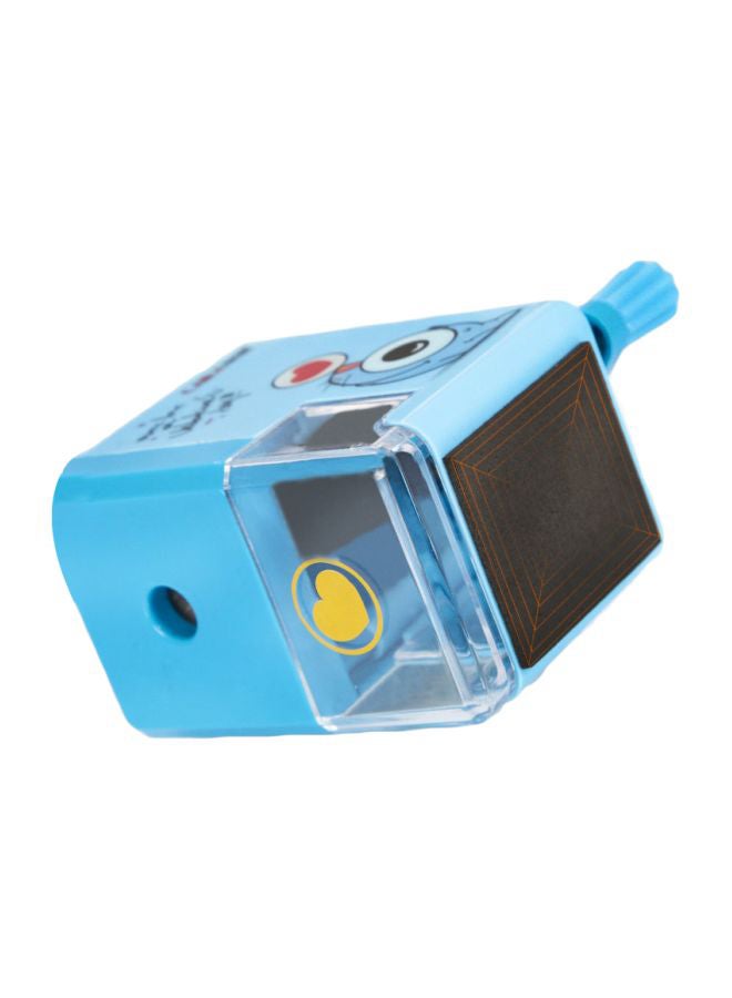 بيوينتي مبراة أقلام سيمبليسيتي مزينة بطبعة من موجي أزرق - Image 1