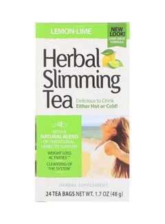 21st Century Vitamins Pack Of 3 Herbal Slimming Tea - Lemon Lime  - Image 1