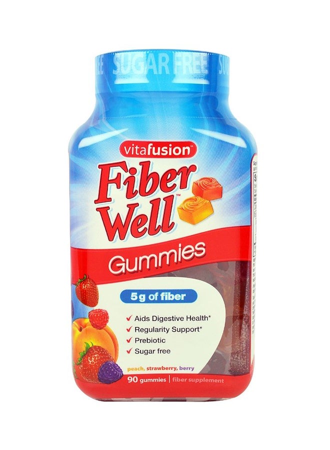 عبوتين من مكمل غذائي فايبر ويل - 90 كبسولة على هيئة حلوى - Image 1