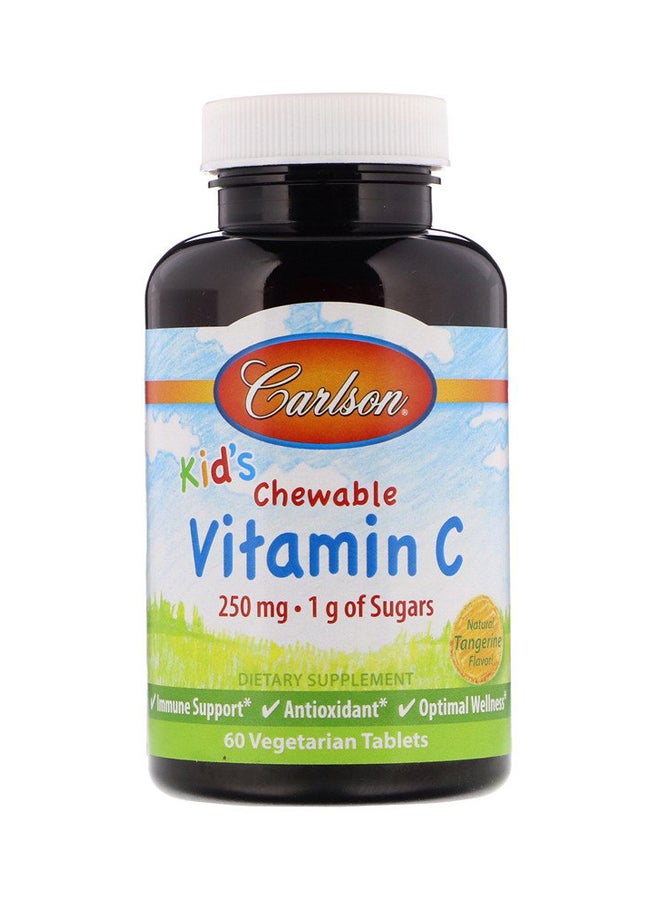 Carlson Chewable Vitamin C - 60 Tablet - Image 1
