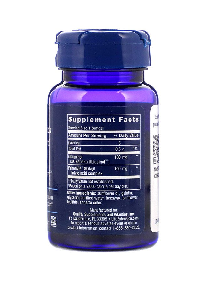 Life Extension Pack Of 2 Super Ubiquinol CoQ10 Dietary Supplement 100 mg - 60 Softgels  - Image 2