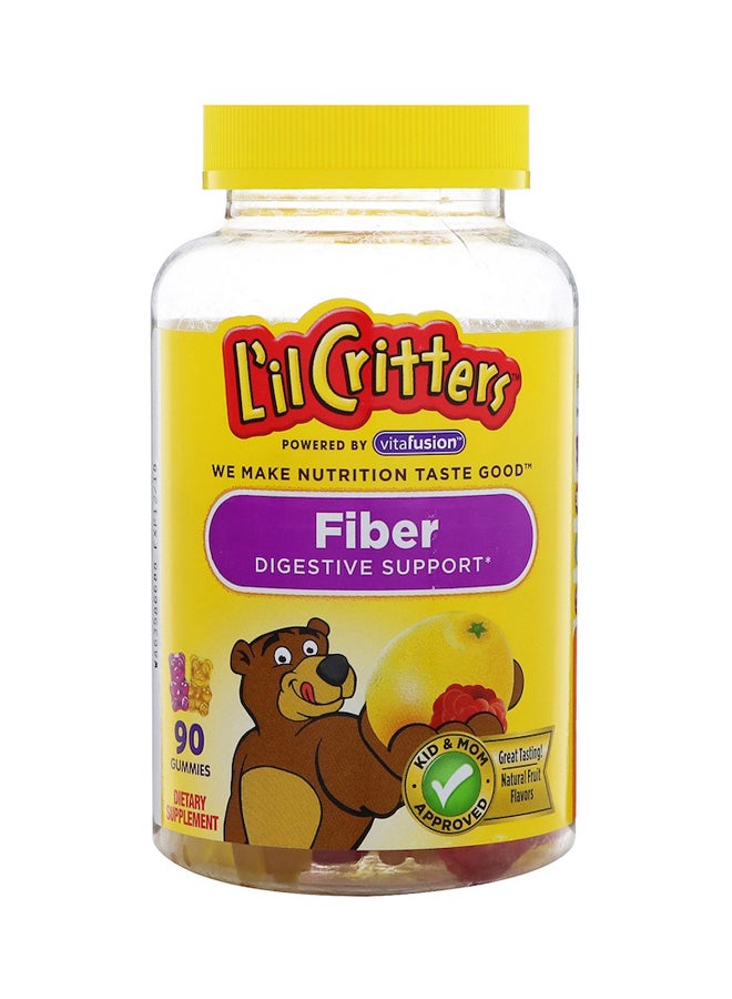 Lil Critters Fiber Digestive Support Dietary Supplement - 90 Gummies - Image 1