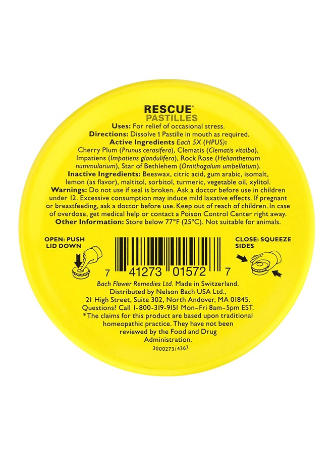 باتش أقراص استحلاب ريسكيو لتخفيف الضغط - بالليمون - 35 قرص استحلاب - Image 2