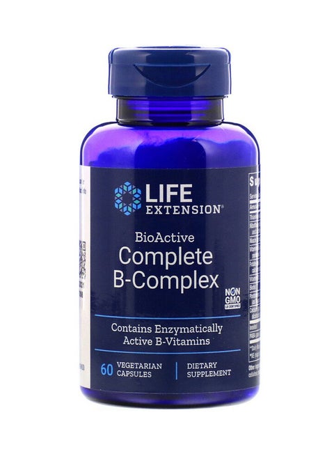 BioActive Complete B Complex Vegetarian Capsules - 4 Bottles