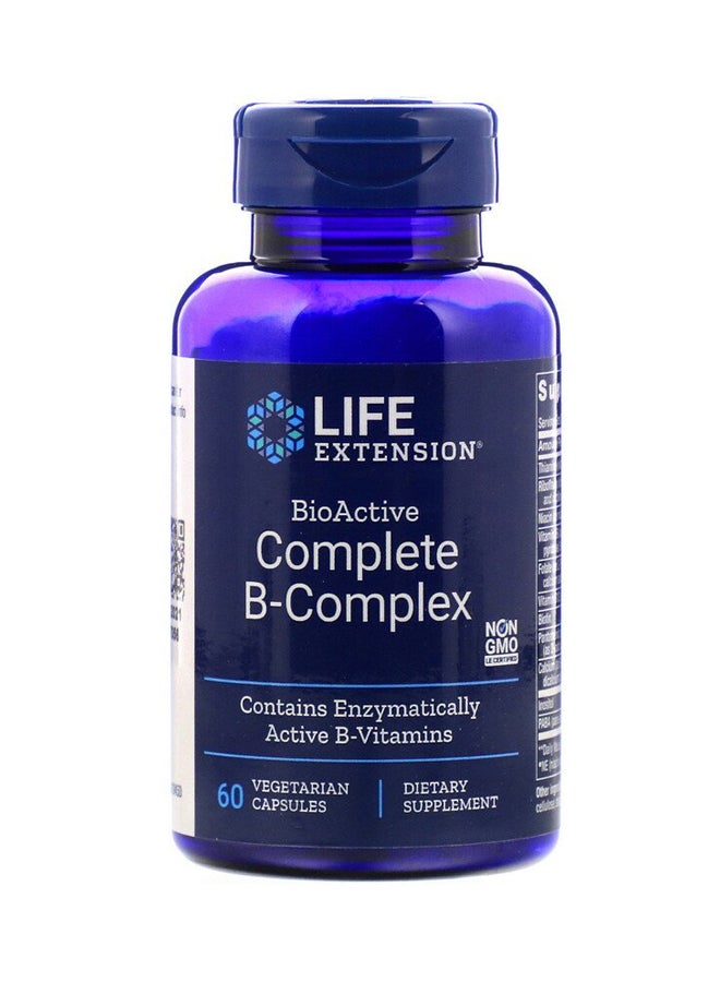BioActive Complete B Complex Vegetarian Capsules - 4 Bottles