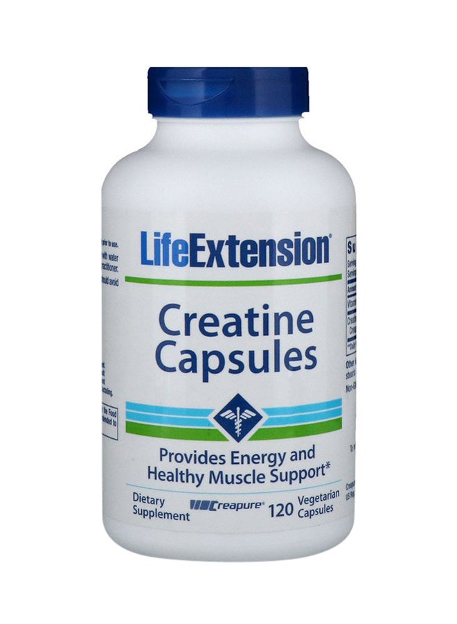 لايف إكستنشن مكمل كرياتين - 120 كبسولة نباتية - Image 1